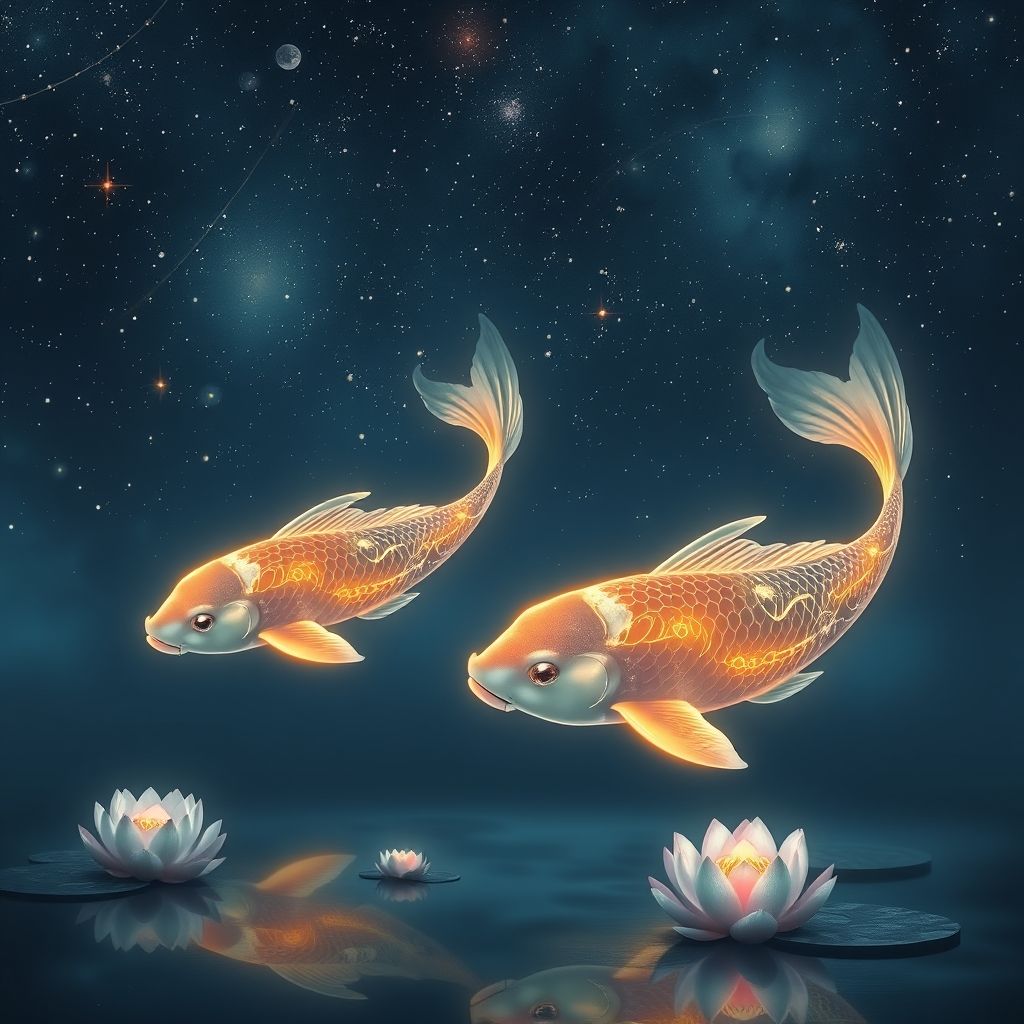 {"prompt":"A serene nighttime scene of a koi pond illuminated by a celestial sky brimming with twinkling stars and swirling galaxies. The koi fish shimmer with radiant cosmic designs etched across their scales, casting a gentle glow. The pond's still water mirrors the starry constellations overhead, while delicate lotus blossoms drift peacefully along the surface. Rendered in a fantasy realism style, the image features soft, ambient lighting and a dreamy palette of muted blues, silvers, and purples, evoking an otherworldly, ethereal atmosphere.nnA tranquil koi pond under a night sky filled with stars and galaxies, where the koi fish glow with cosmic patterns on their scales. The water reflects the constellations above, and lotus flowers float gently on the surface. Style: fantasy realism, soft lighting, ethereal color palette.","originalPrompt":"A tranquil koi pond under a night sky filled with stars and galaxies, where the koi fish glow with cosmic patterns on their scales. The water reflects the constellations above, and lotus flowers float gently on the surface. Style: fantasy realism, soft lighting, ethereal color palette.","width":1024,"height":1024,"seed":42,"model":"flux","enhance":false,"nologo":true,"negative_prompt":"worst quality, blurry","nofeed":false,"safe":false,"quality":"medium","image":[],"transparent":false,"isMature":false,"isChild":false}